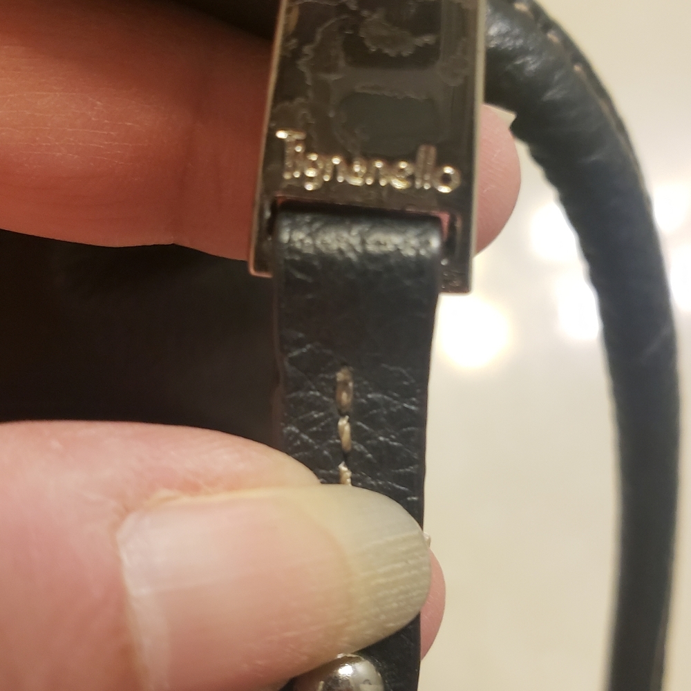 Tignanello black leather crossbody - Picture 4 of 9